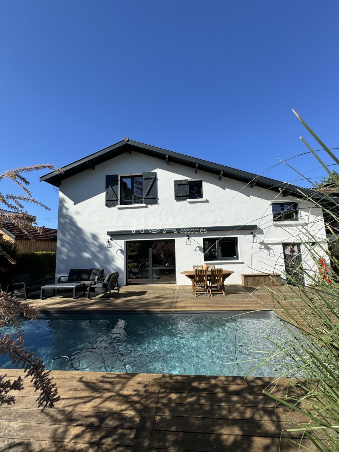 Maison contemporaine en location saisonnière à Andernos-les-Bains