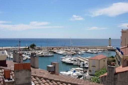 la vue de l'appartement du 3ème et dernier étage