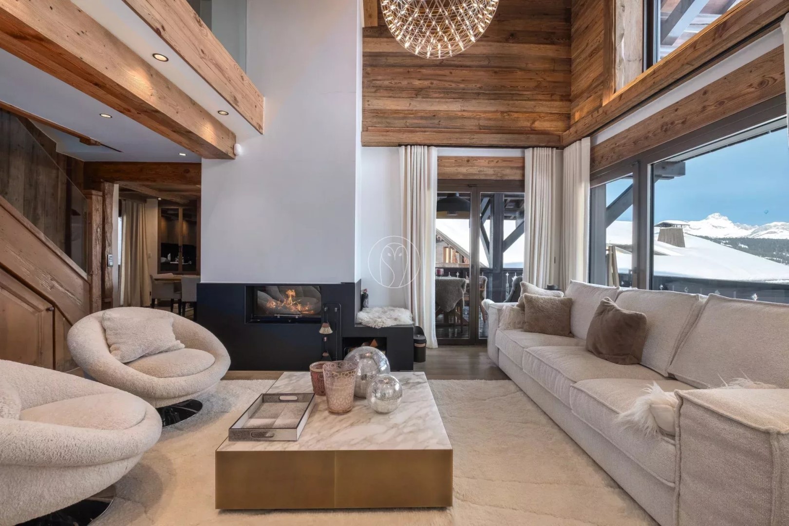 Appartement de luxe à vendre à Megève