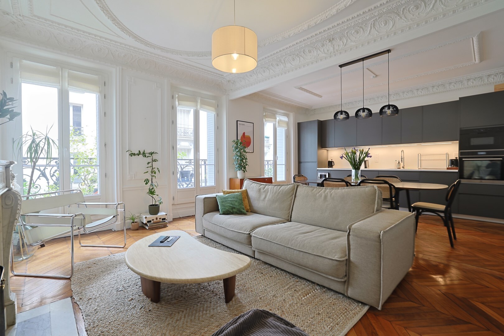 Luxe appartement te huur in Batignolles-Cardinet