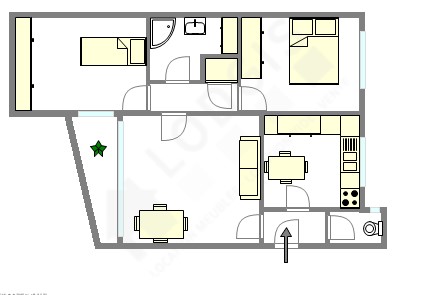 Appartement a louer boulogne-billancourt - 3 pièce(s) - 52 m2 - Surfyn