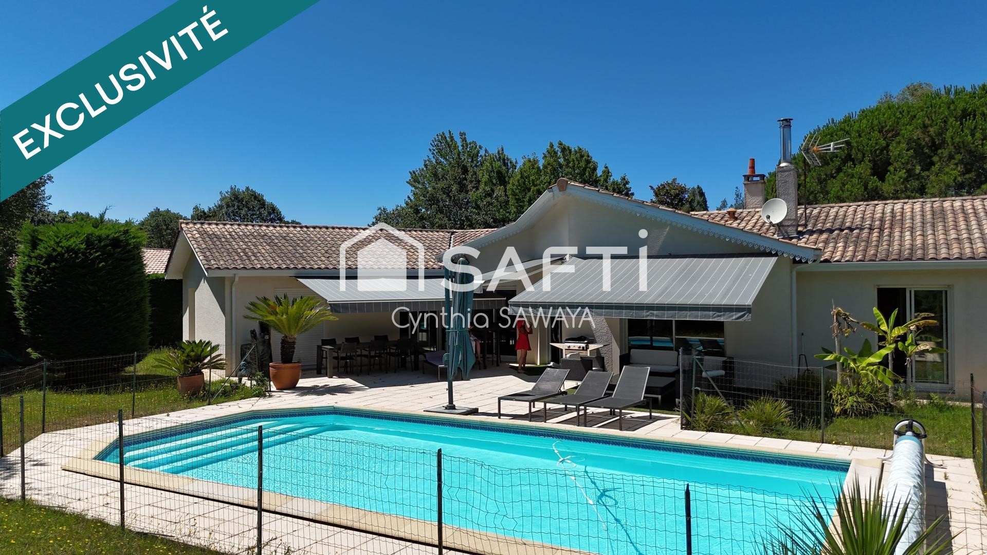 Hedendaagse woning te koop in Aiguillon-Port