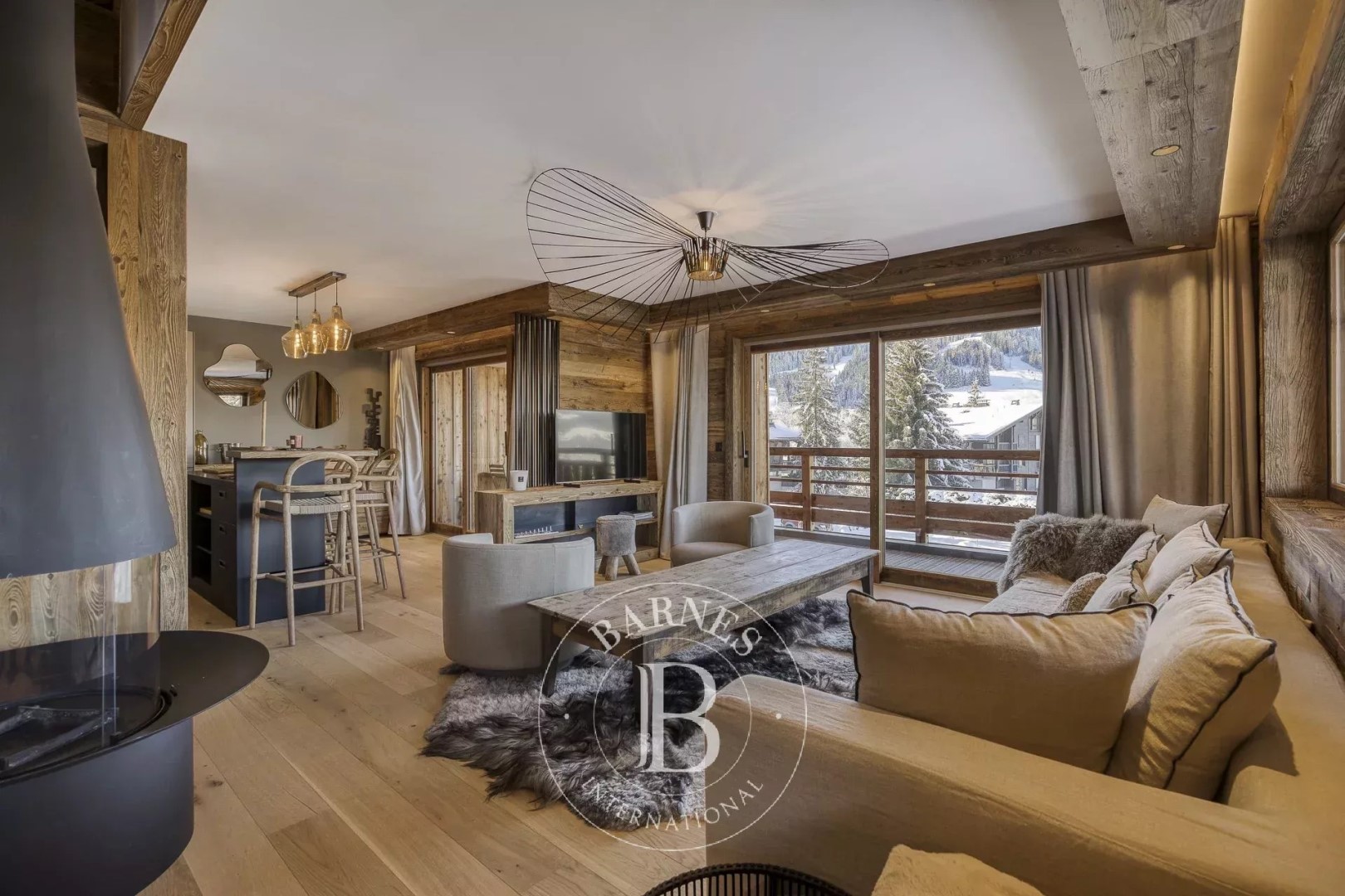 Appartement de luxe à vendre à Megève