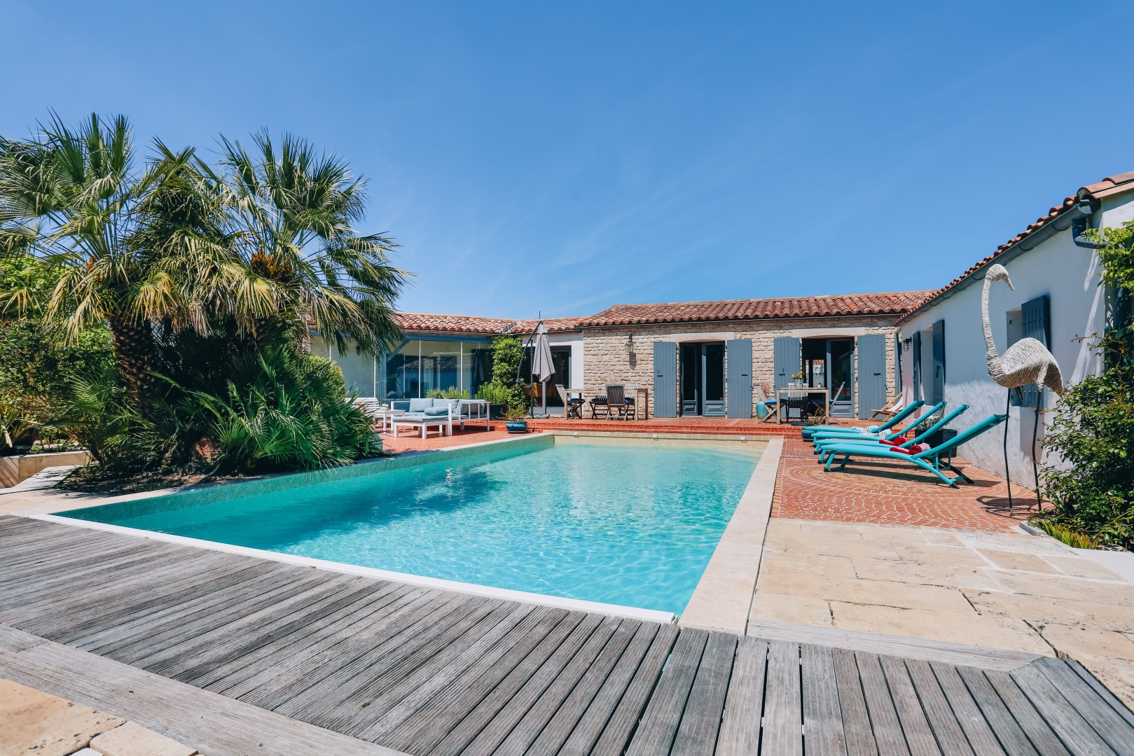 Villa de luxe en location saisonnière à Rivedoux-Plage