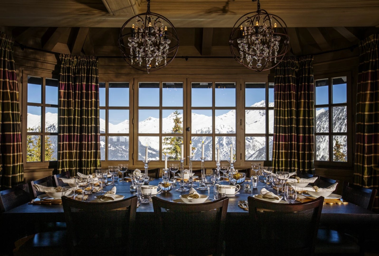 Luxury cabin for rent in Courchevel