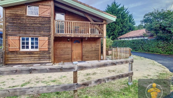 Chalet en bois habitable 100m2 Holiday L, design et bois premium.