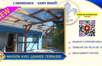 Saint-Benoit : Panneau d'affichage lumineux