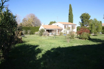 Pergola Adossée en Bois, Gard 4,5 x 3,5 m / CPBF -Abris Jardin Azur