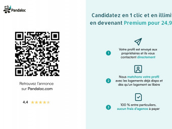 Appartement a louer montmagny - 2 pièce(s) - 44 m2 - Surfyn