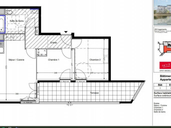 Appartement a louer savigny-le-temple - 3 pièce(s) - 55 m2 - Surfyn