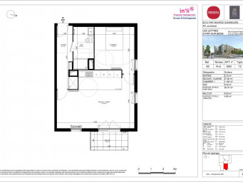 Appartement a louer ivry-sur-seine - 2 pièce(s) - 50.7 m2 - Surfyn
