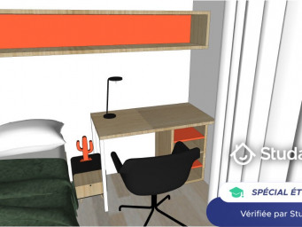 Appartement a louer cergy - 1 pièce(s) - 18 m2 - Surfyn
