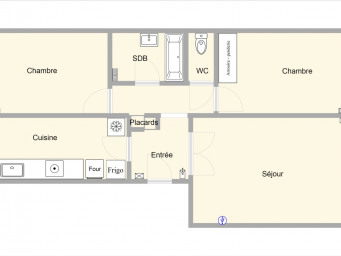 Appartement 3 pièce(s) 66.77 m²à louer Paris-11e-arrondissement