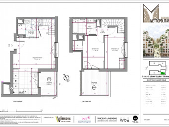 Appartement a louer rosny-sous-bois - 3 pièce(s) - 59.53 m2 - Surfyn