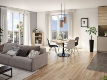 Appartement 2 pièce(s) 51 m²à vendre Villeneuve-la-garenne