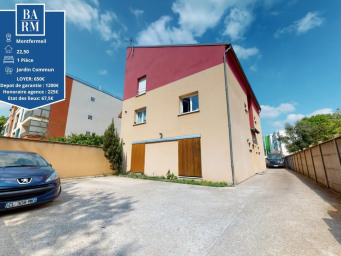 Appartement 1 pièce(s) 22.5 m²à louer Montfermeil
