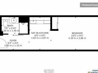 Appartement a louer rennes - 1 pièce(s) - 23 m2 - Surfyn