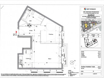 Appartement a louer la garenne-colombes - 2 pièce(s) - 46 m2 - Surfyn