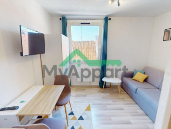 Appartement 1 pièce(s) 38 m²à louer Lyon-2e-arrondissement