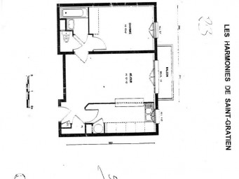 Appartement a louer saint-gratien - 2 pièce(s) - 43 m2 - Surfyn