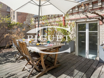 Maison a louer paris-17e-arrondissement - 8 pièce(s) - 300 m2 - Surfyn