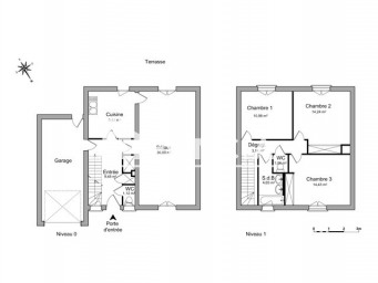 Maison a louer tournefeuille - 4 pièce(s) - 99.73 m2 - Surfyn