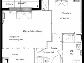 Appartement a louer sannois - 2 pièce(s) - 42 m2 - Surfyn