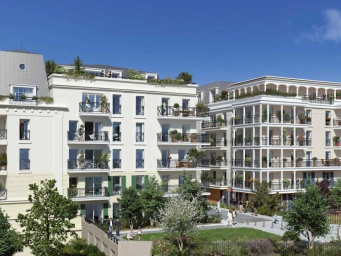 Appartement 2 pièce(s) 45.34 m²à louer Gagny