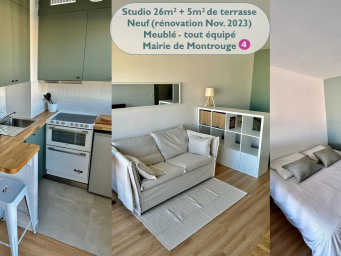 Appartement a louer montrouge - 1 pièce(s) - 26 m2 - Surfyn