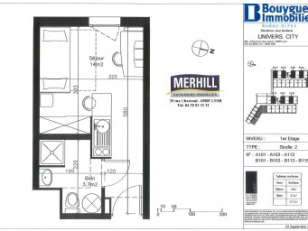 Appartement 65 000 € - 16 m²