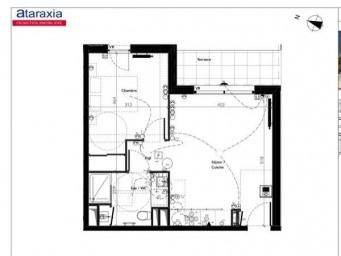 Appartement a louer tours - 2 pièce(s) - 40 m2 - Surfyn