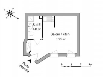 Appartement a louer albi - 1 pièce(s) - 20.7 m2 - Surfyn
