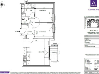 Appartement 3 pièce(s) 61 m²à louer Maisons-alfort