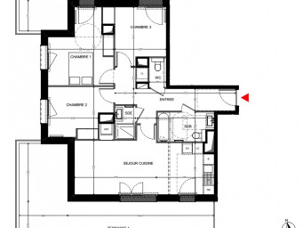 Appartement a louer domont - 4 pièce(s) - 90 m2 - Surfyn