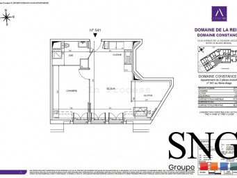 Appartement a louer carrieres-sur-seine - 2 pièce(s) - 47.04 m2 - Surfyn