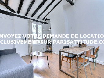 Appartement a louer paris-3e-arrondissement - 2 pièce(s) - 43 m2 - Surfyn