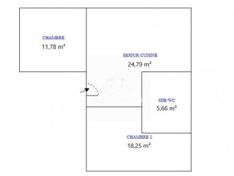 Appartement 218 000 € - 60 m²
