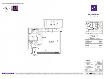 Appartement a louer arnouville - 1 pièce(s) - 28 m2 - Surfyn