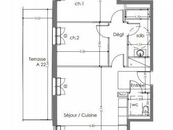 Appartement a louer antony - 3 pièce(s) - 66 m2 - Surfyn