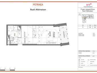 Appartement a louer rueil-malmaison - 1 pièce(s) - 37.2 m2 - Surfyn