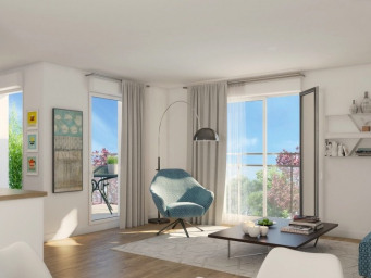 Appartement 3 pièce(s) 63 m²à vendre Villeneuve-la-garenne