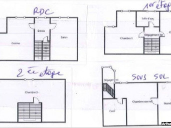 Maison a louer paris-1er-arrondissement - 6 pièce(s) - 113 m2 - Surfyn