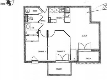 Appartement a louer cholet - 3 pièce(s) - 50.41 m2 - Surfyn