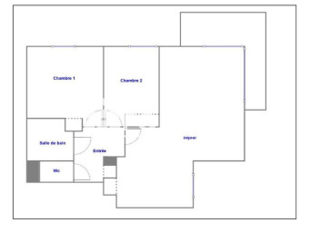 Appartement a louer fleury-les-aubrais - 3 pièce(s) - 64.1 m2 - Surfyn