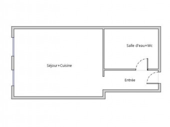 Appartement a louer paris-5e-arrondissement - 1 pièce(s) - 21.64 m2 - Surfyn