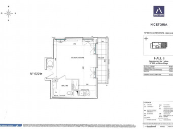 Appartement a louer nice - 1 pièce(s) - 32.22 m2 - Surfyn