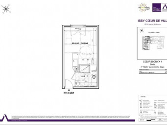 Appartement a louer issy-les-moulineaux - 1 pièce(s) - 25.3 m2 - Surfyn