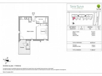 Appartement a louer begles - 2 pièce(s) - 45 m2 - Surfyn