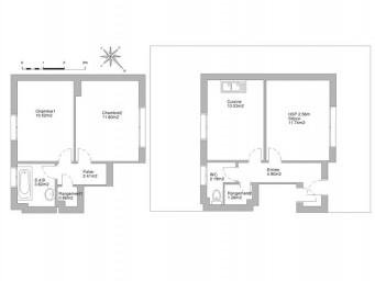 Maison a louer enghien-les-bains - 3 pièce(s) - 59.6 m2 - Surfyn