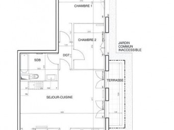 Appartement a louer bobigny - 4 pièce(s) - 78.3 m2 - Surfyn